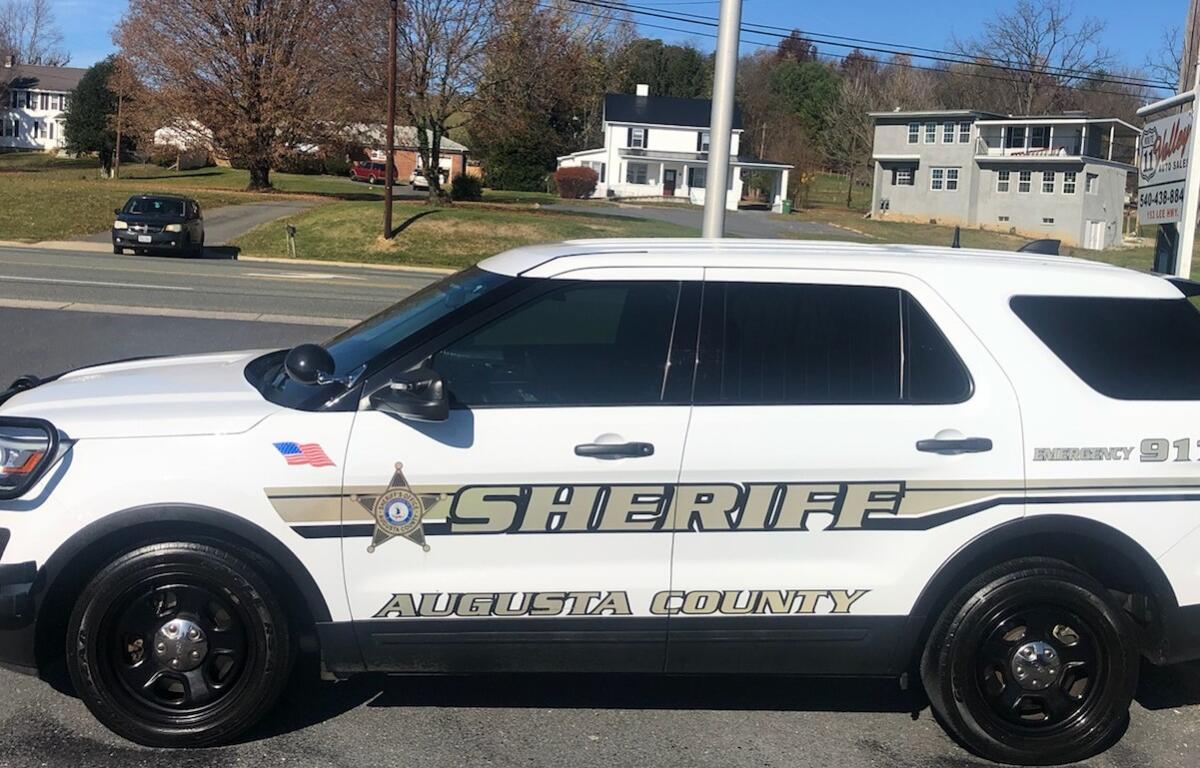 Augusta County Sheriff's Office vehicle