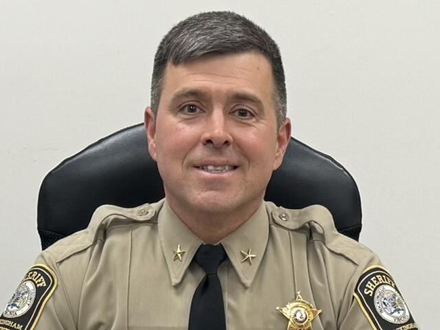 A headshot photo of Sheriff Bryan Hutcheson