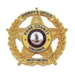 Page County Sheriff's Office logo