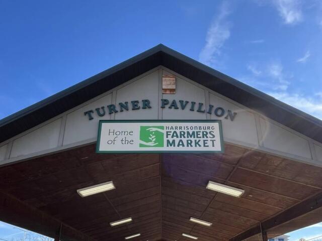 A below shot of Turner Pavilion.