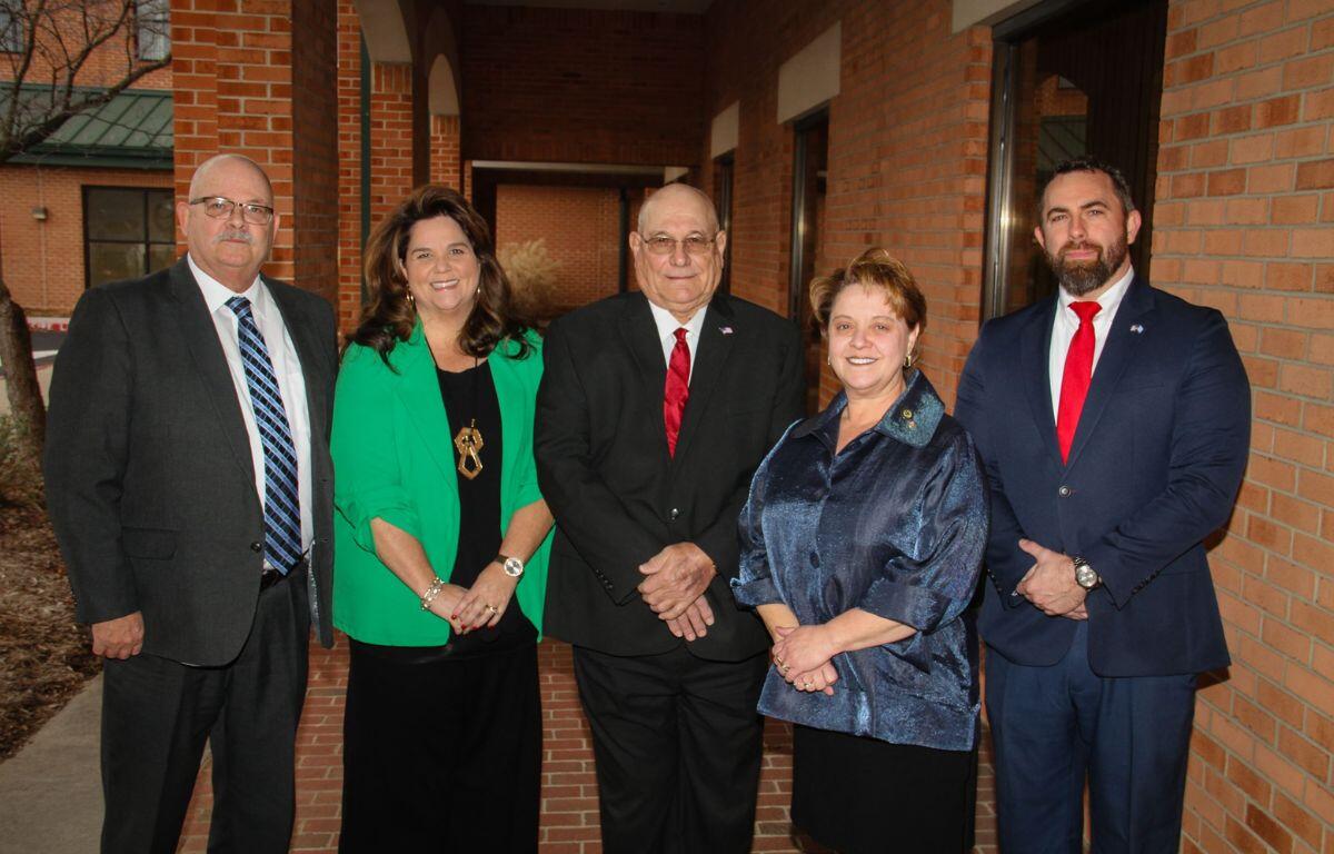 Rockingham County board of supervisors posing for photo