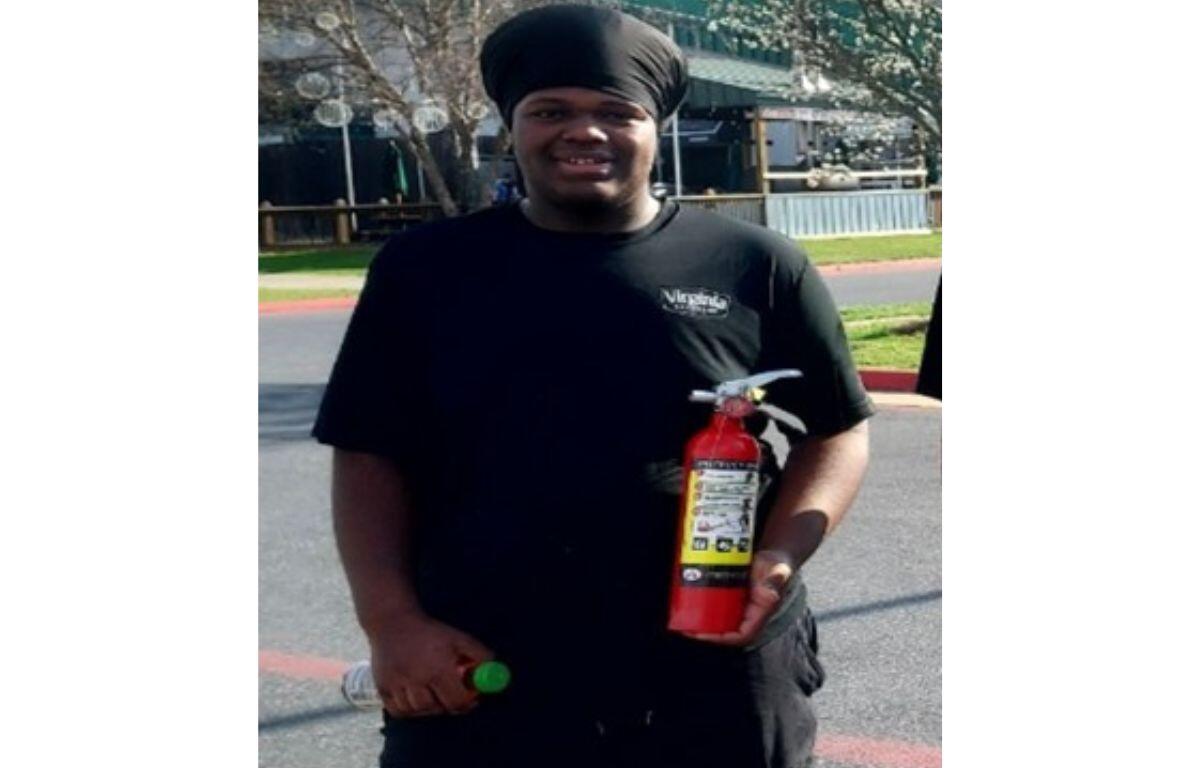 A photo of missing juvenile Ronin Edison. The 17-year-old male is 6-feet, 2-inches tall, weighs 292 pounds, and has brown eyes and black hair in dreads.