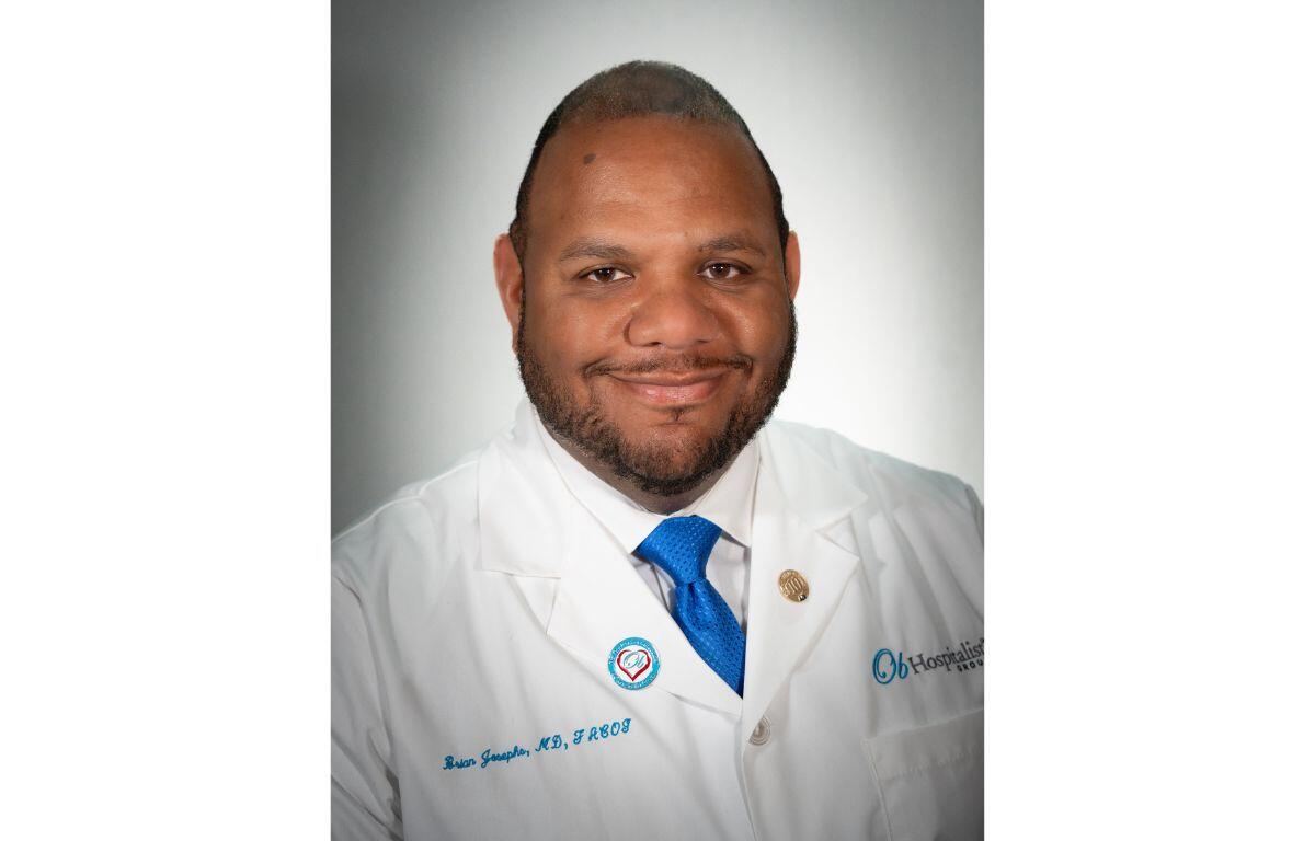 A headshot photo of Brian Josephs, MD from OB Hospitalist Group.