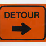 Detour Road Sign