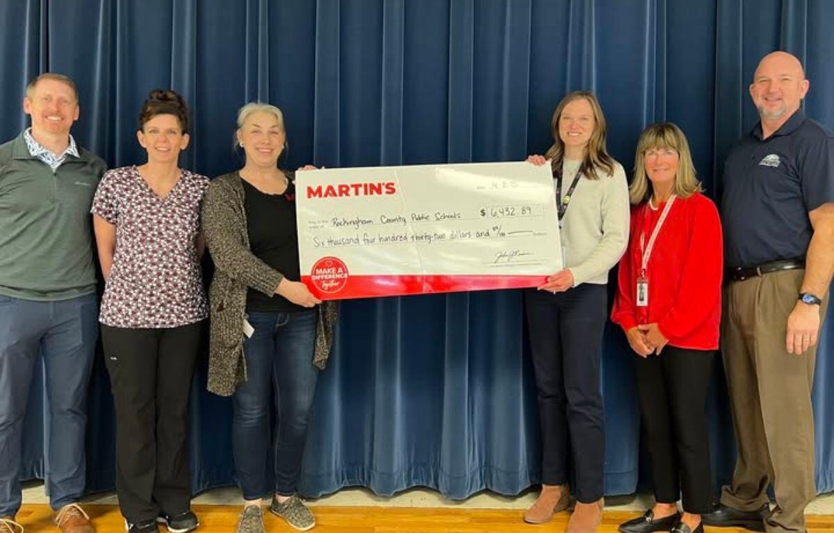 Martin's Check to RCPS