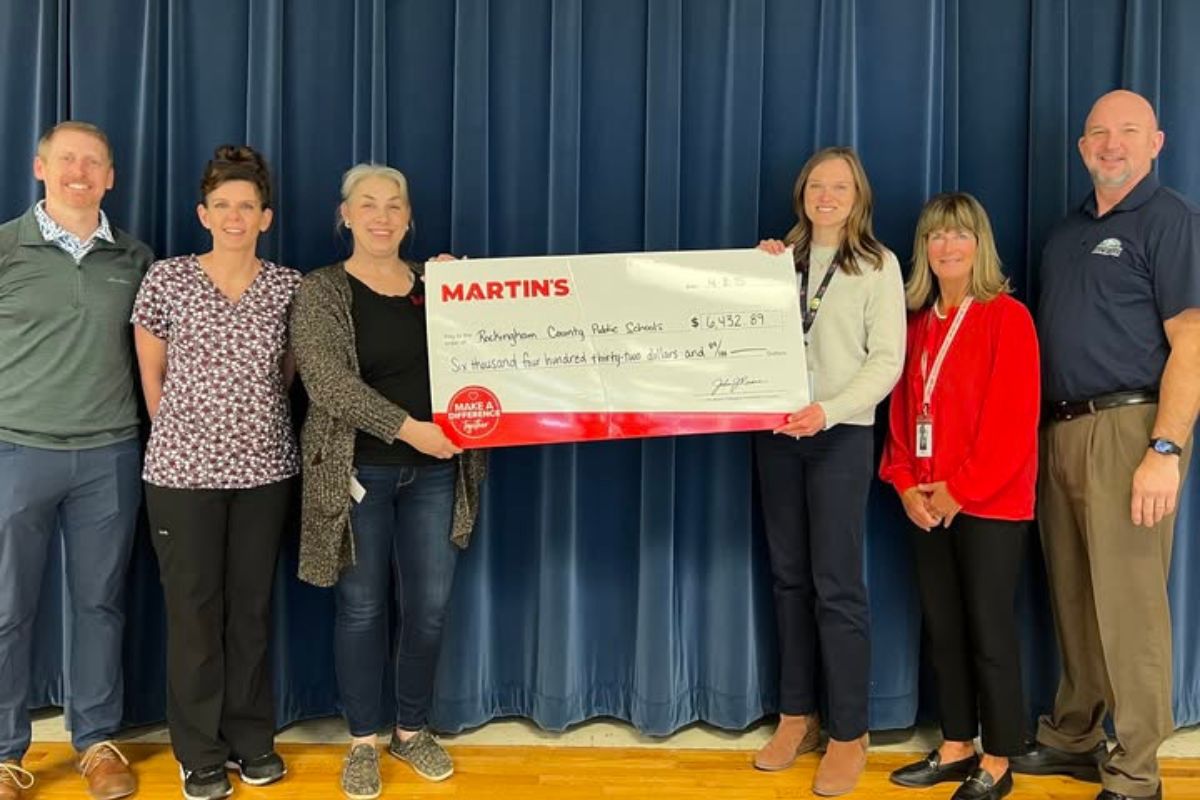 Martin's Check to RCPS