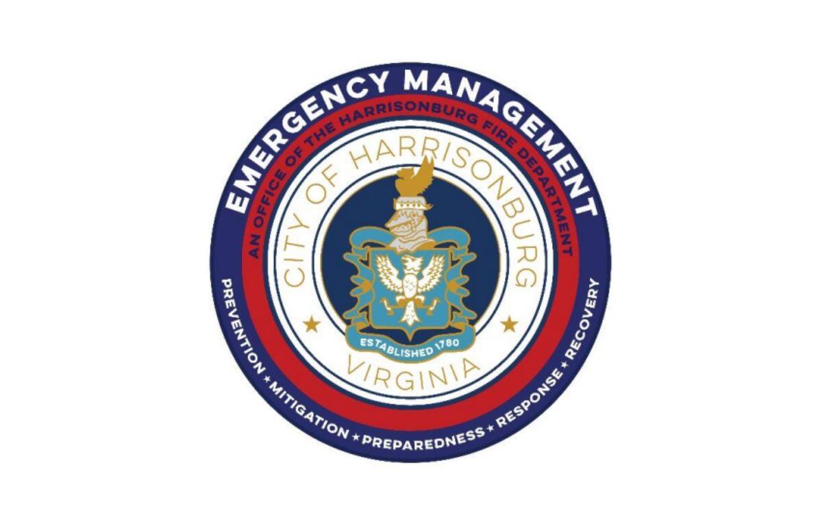 Harrisonburg emergency management logo