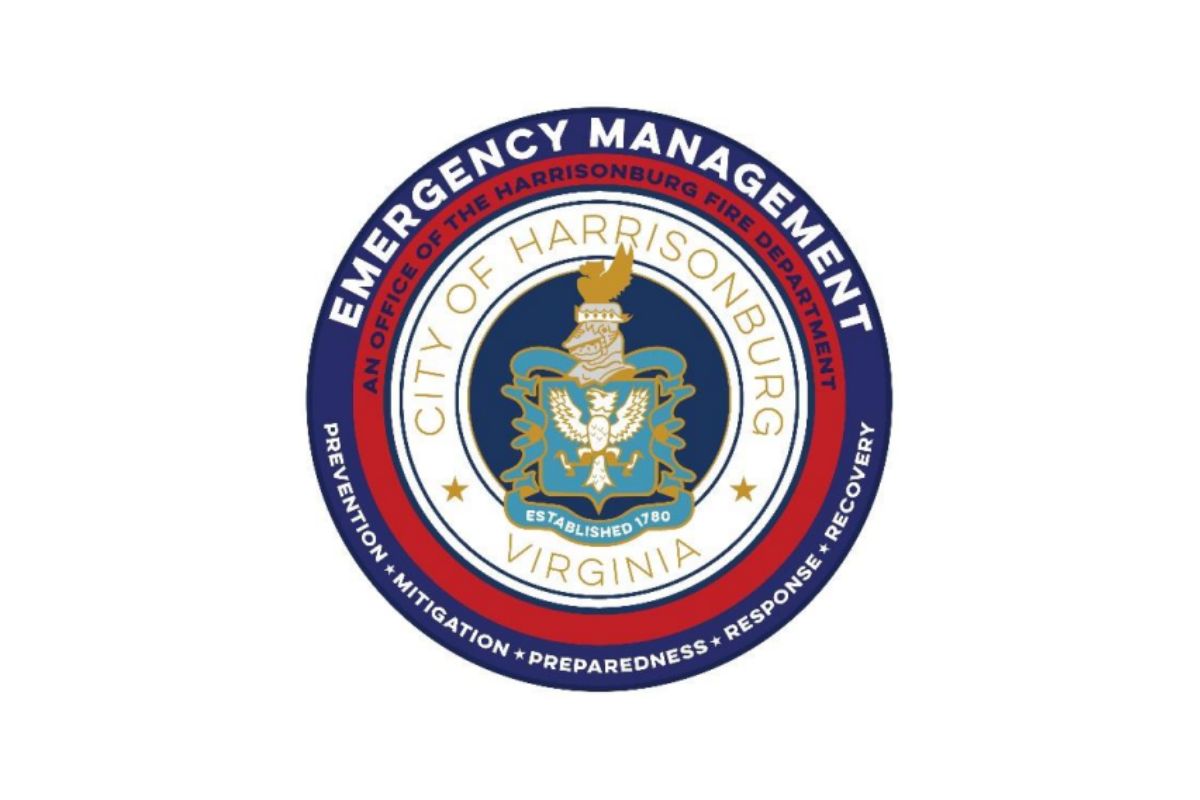 Harrisonburg emergency management logo