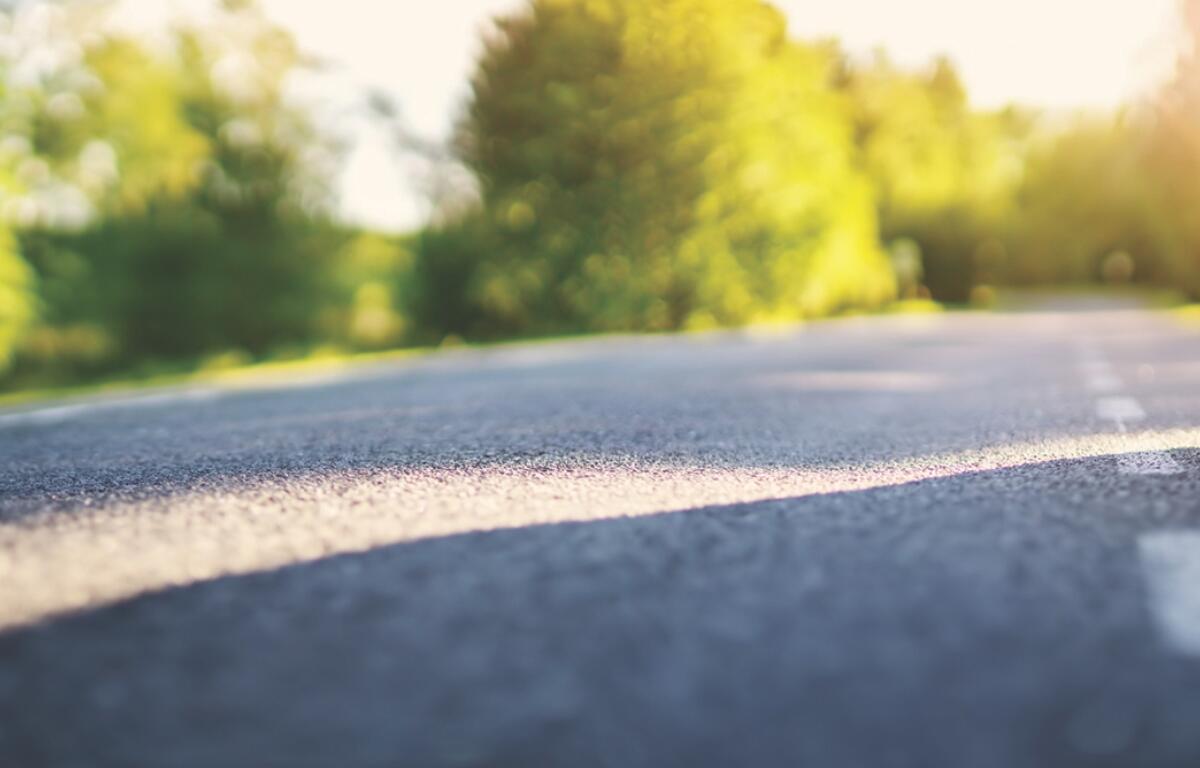 Closeup of road