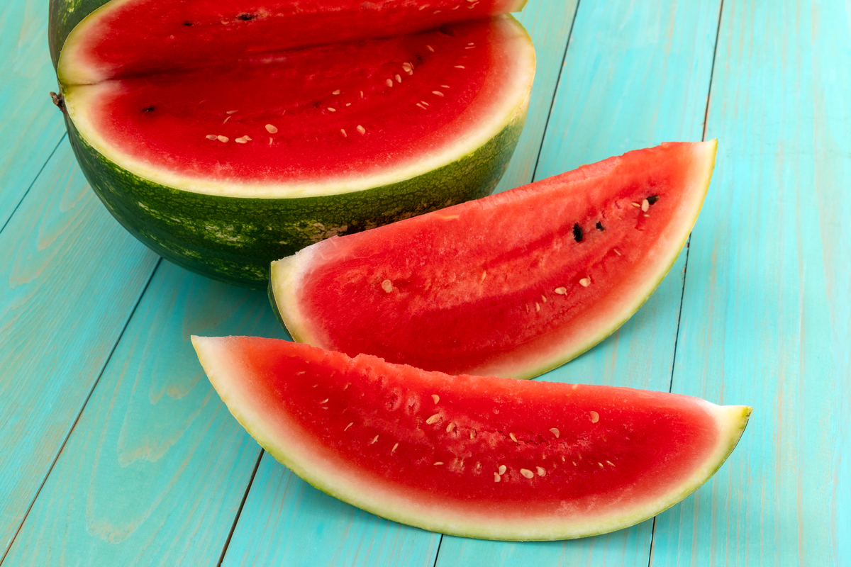 Watermelon harvest fruit