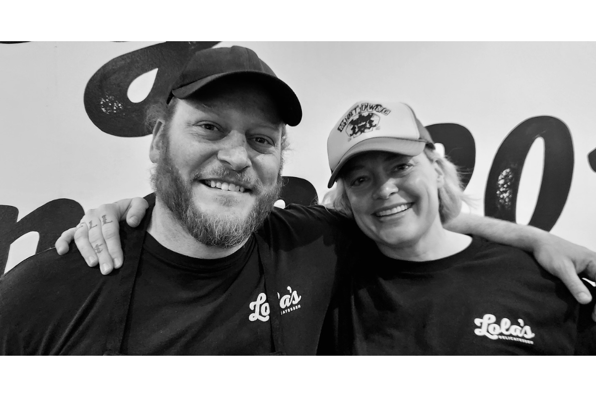 Logan Strawderman and Lauren Pendor, the owners of Lola's.