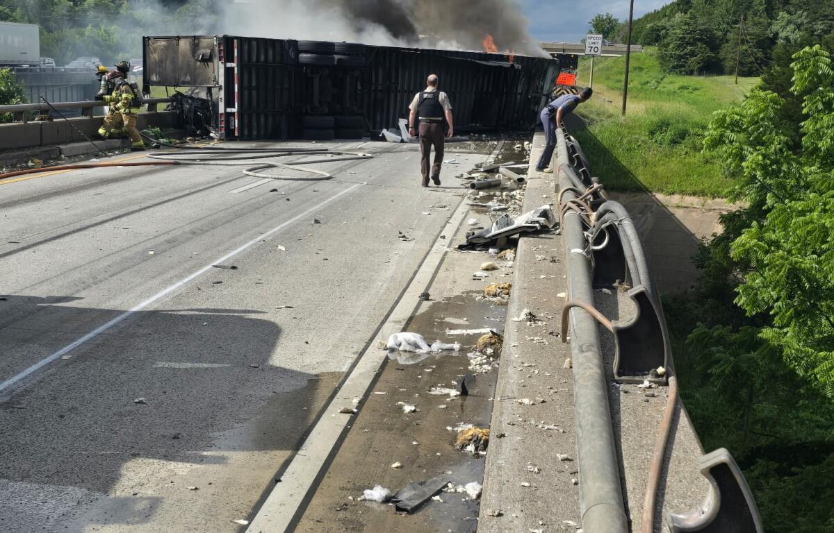 fire rescue tractor trailer