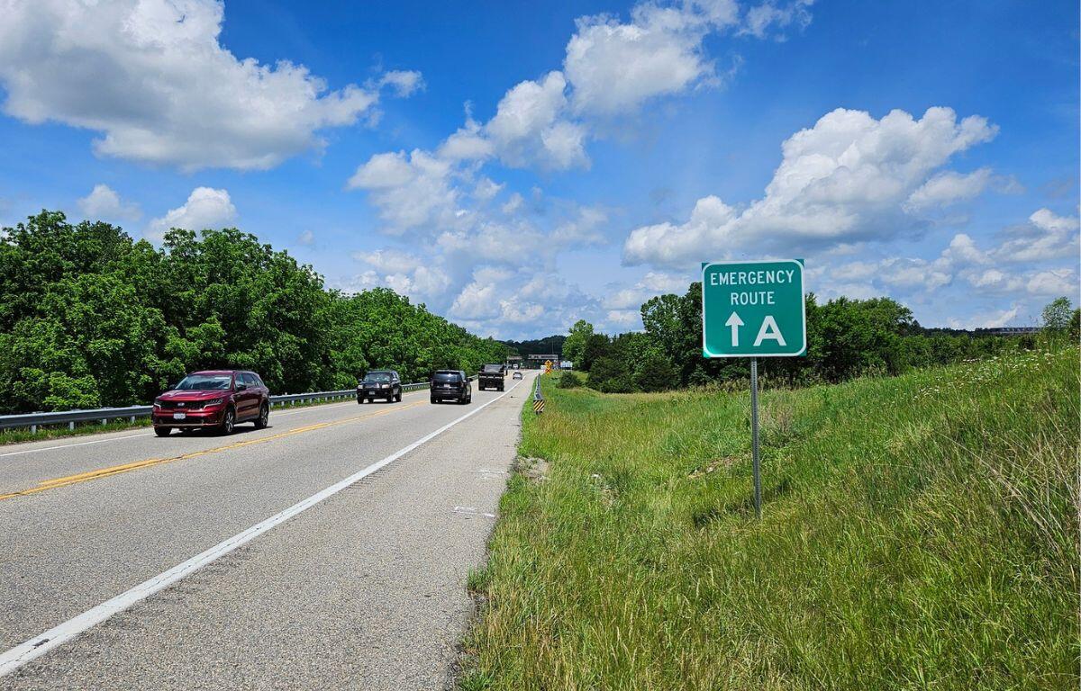 1-81 Staunton detour signs