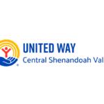 United Way's updated logo to reflect their name change to Central Shenandoah Valley.