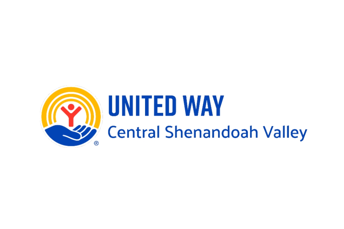 United Way's updated logo to reflect their name change to Central Shenandoah Valley.
