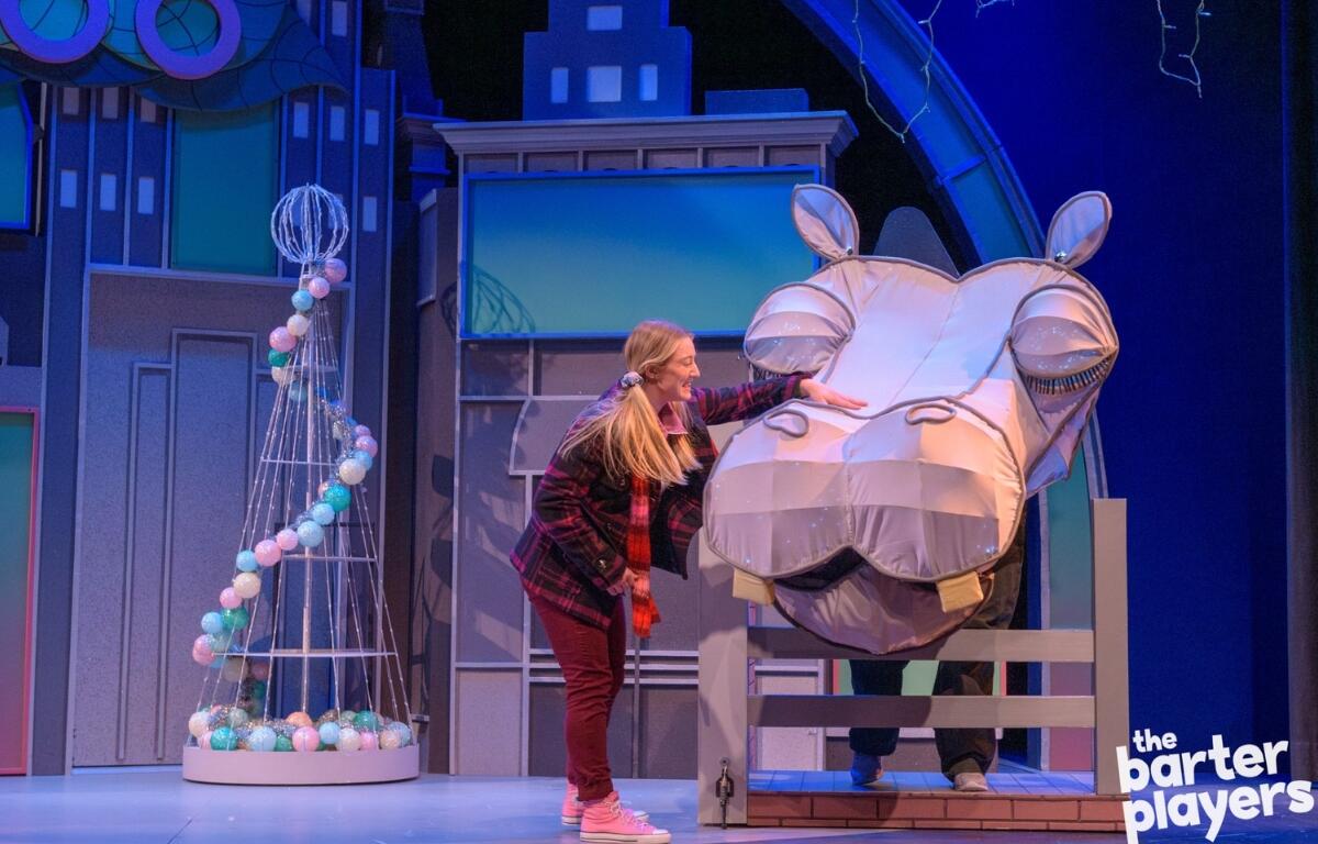 The Barter Players brings holiday fun to Court Square Theater Nov 15, with two performances of I Want a Hippopotamus for Christmas. Court Square Theater members may buy tickets beginning June 16