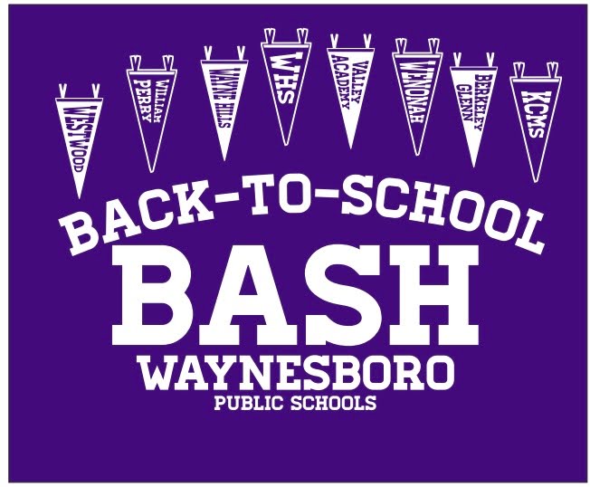 Waynesboro Back to School Bash on Sunday, July 27.