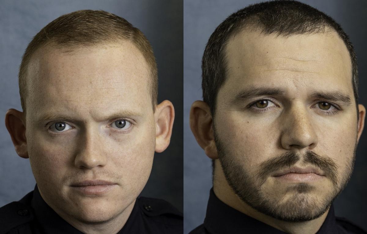 Headshots of Jacob Moore and Joseph Meadows.