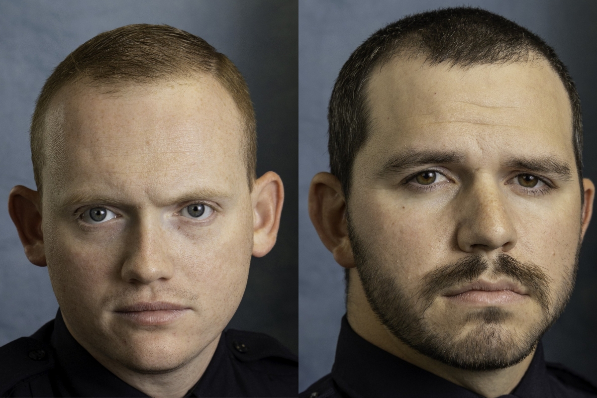 Headshots of Jacob Moore and Joseph Meadows.