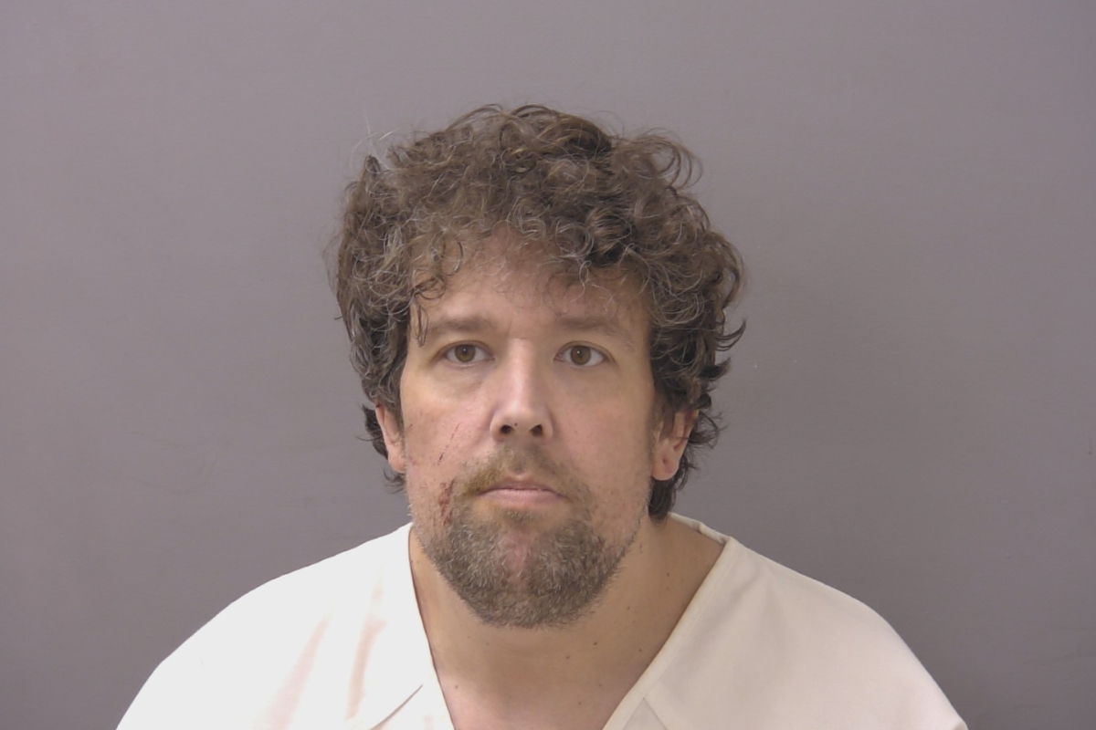 Mugshot of Hunter Booth.