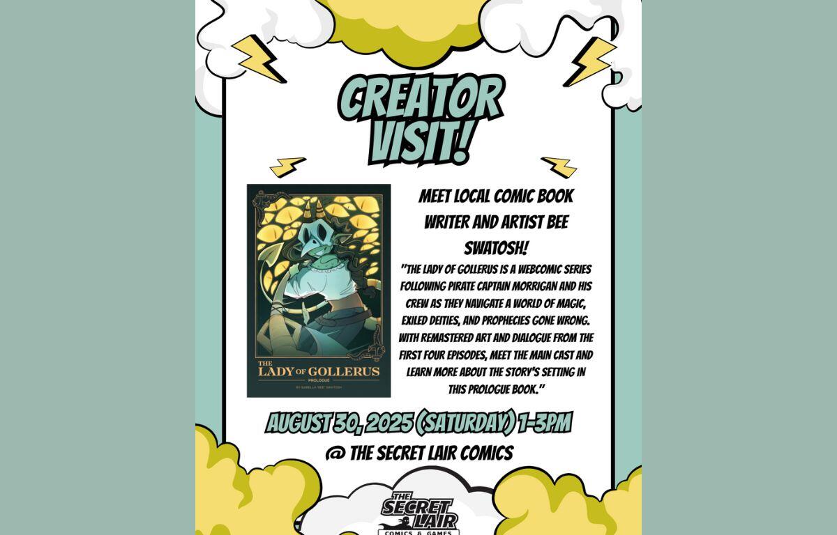 The Secret Lair meet-and-greet poster