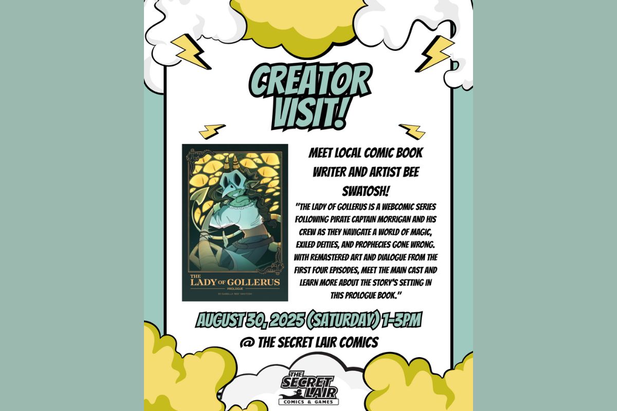 The Secret Lair meet-and-greet poster