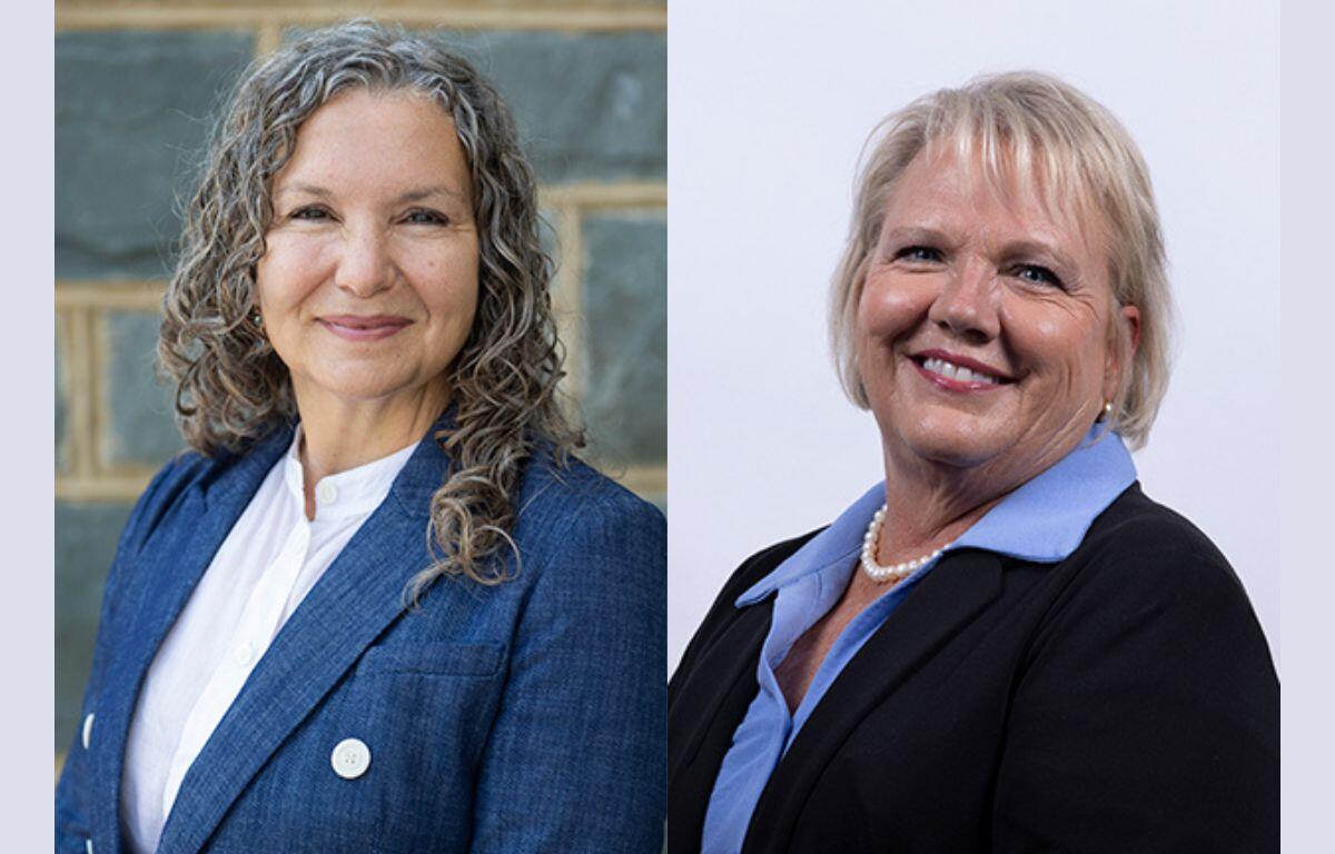 Andrea Knopp (left) and Jeannie Corey (right)