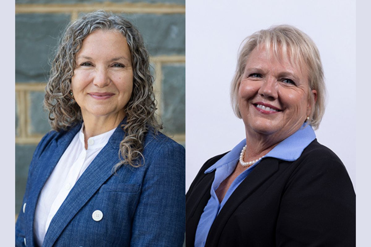 Andrea Knopp (left) and Jeannie Corey (right)