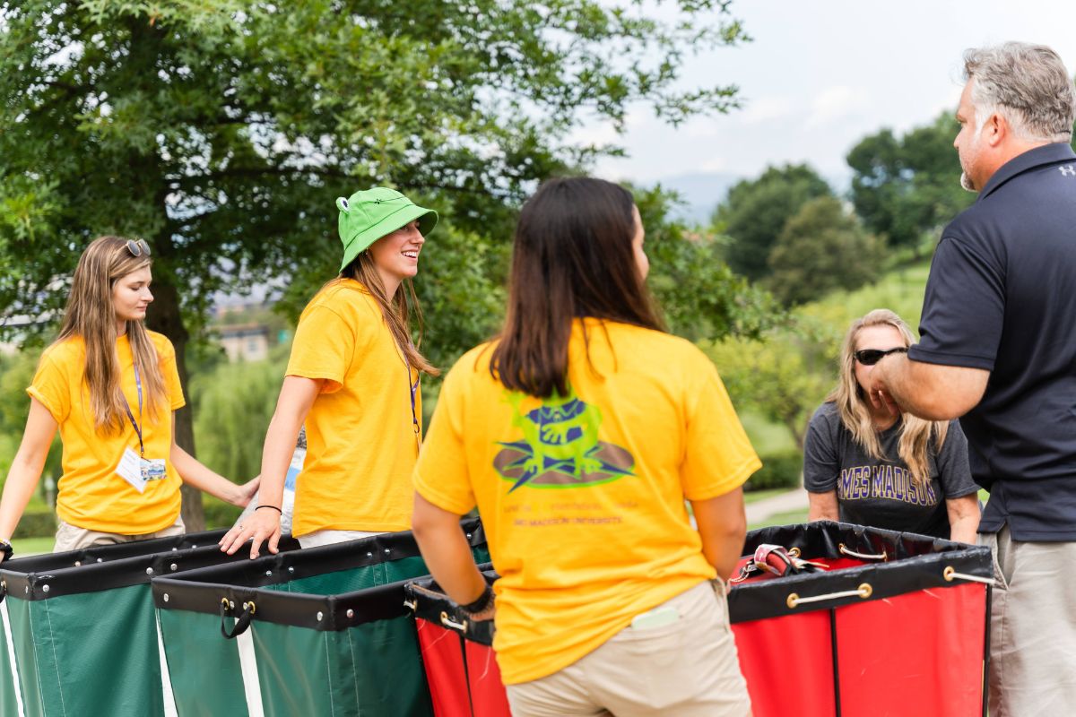 FROGS moving first-year students in