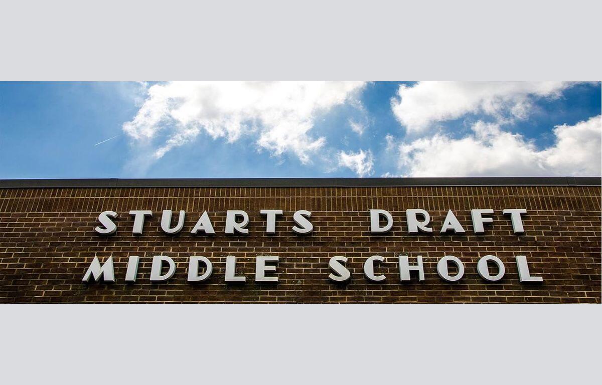 Stuarts Draft Middle School sign