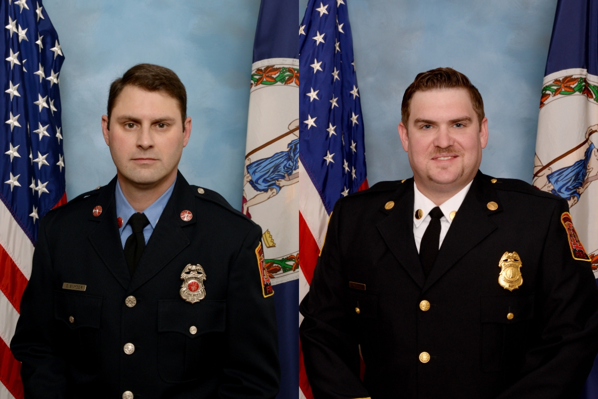 Headshots of Chris Snyder and Luke Walker