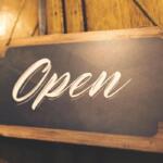 Open sign
