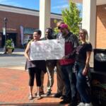 T Mobile Grant check presentation in Waynesboro