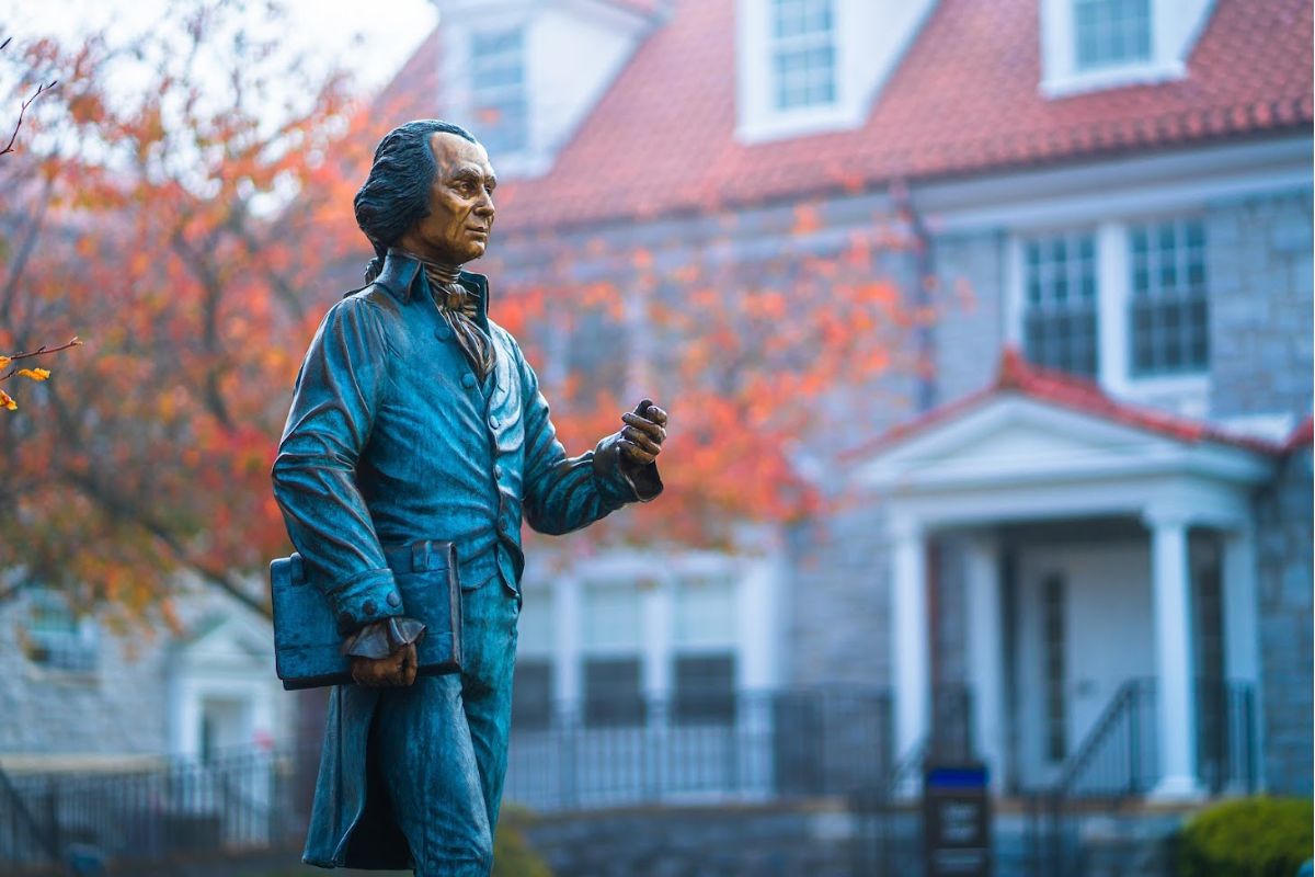 James Madison statue