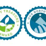 Valley Treasure Award and Our North Star Award seals