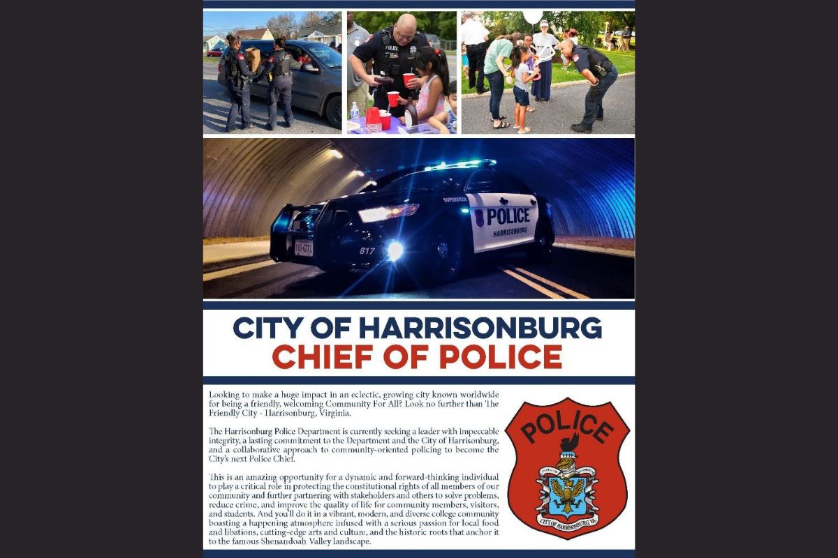 HPD chief of police recruitment brochure.