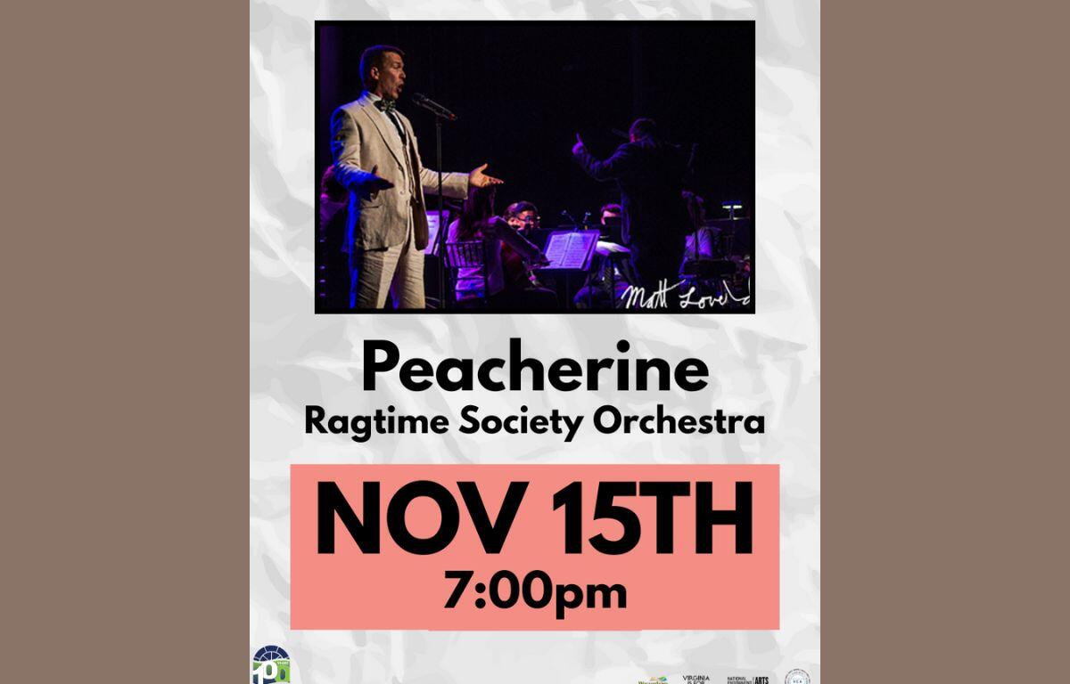 The Peacherine Ragtime Society Orchestra poster