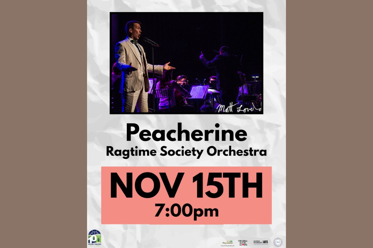 The Peacherine Ragtime Society Orchestra poster