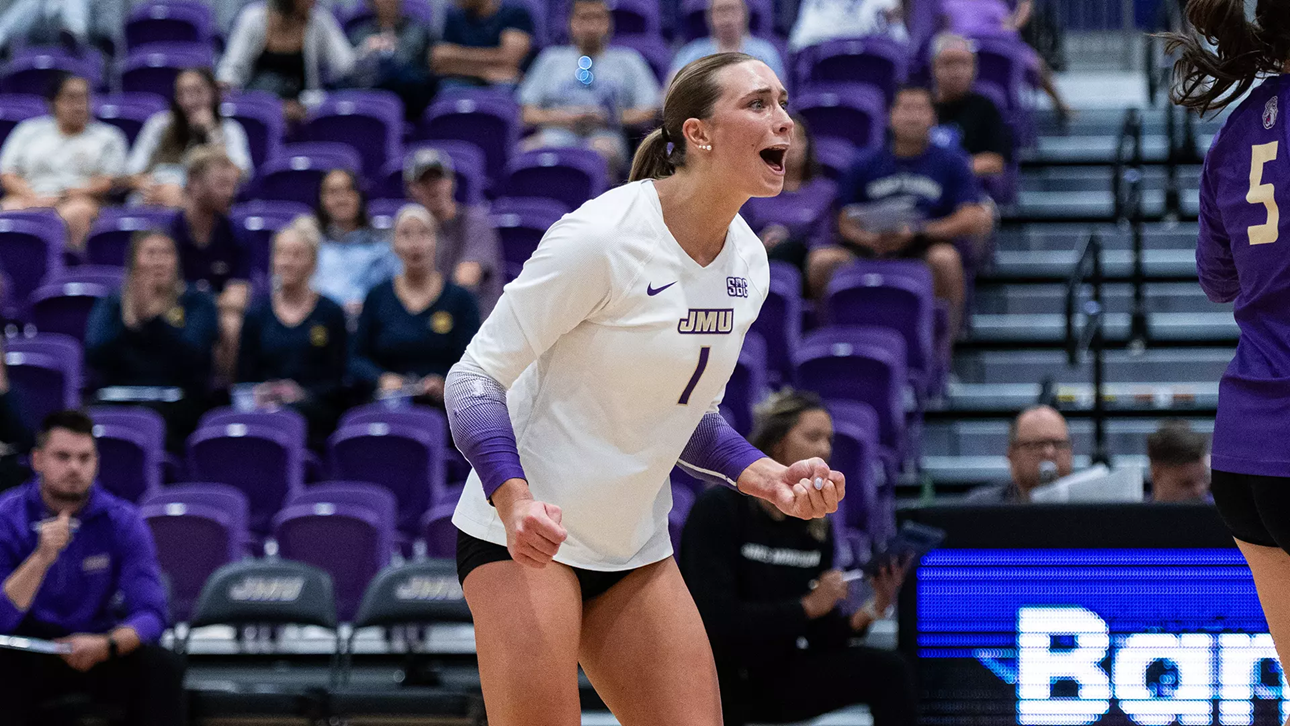 JMU’s Louisell named Sun Belt Volleyball Offensive Player of the Week