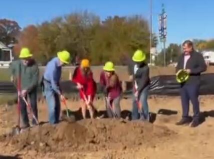 Groundbreaking Ceremony Held for McDonald’s in Grottoes