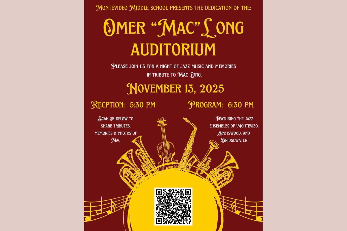Omer “Mac” Long Auditorium poster