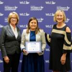 Isabella Chism, chair, AFB Women’s Leadership Committee; Kristin Beery, Virginia; Terri Moore, AFBF Vice President of Communications.