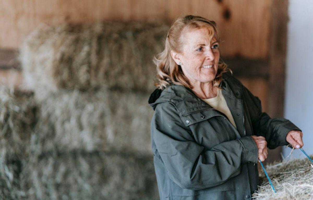 About a third of all female farmers in Virginia farm full-time.