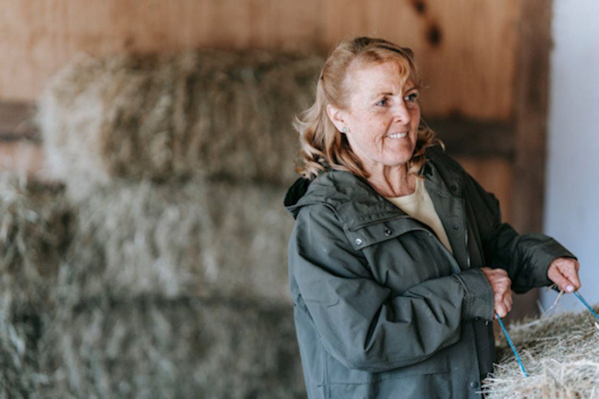 About a third of all female farmers in Virginia farm full-time.