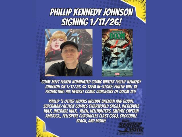 Phillip Kennedy Johnson visit graphic