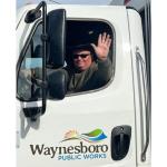 Waynesboro Public Works truck