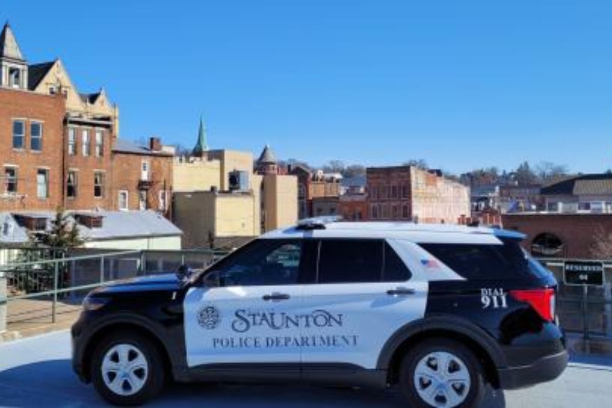 Staunton Police Department cruiser
