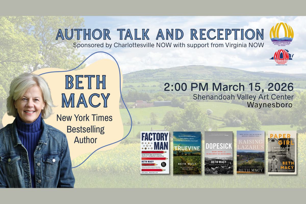 National Organization for Women to host Author Talk and Reception