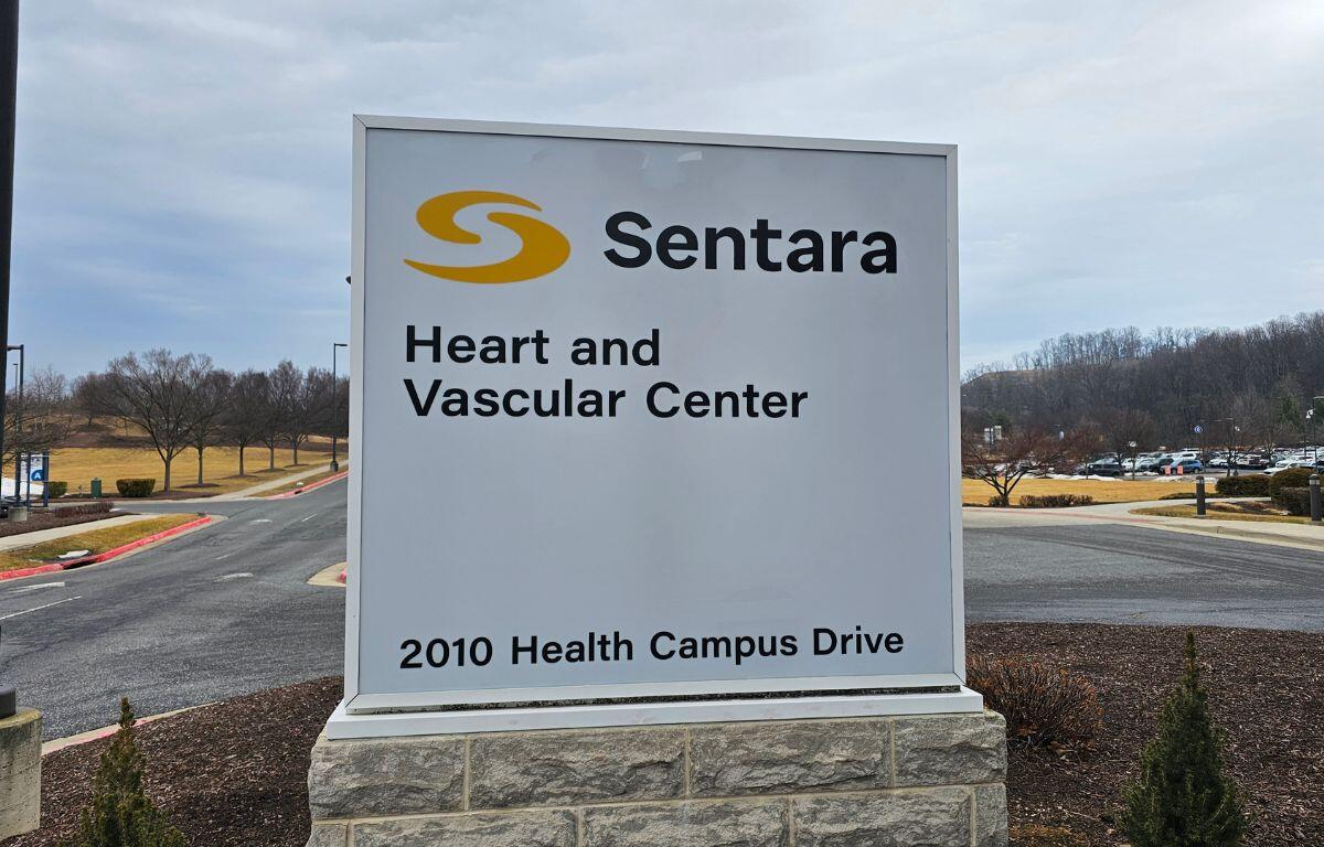 Sentara Heart and Vascular Center sign