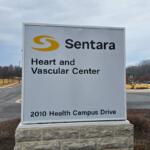 Sentara Heart and Vascular Center sign